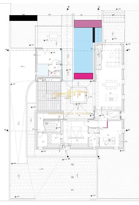 Casa di lusso con garage sotterraneo - 3 km dal mare